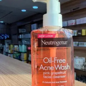Neutrogena oil-free acne face wash