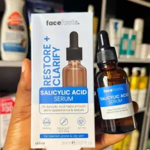 Face facts salicylic acid serum